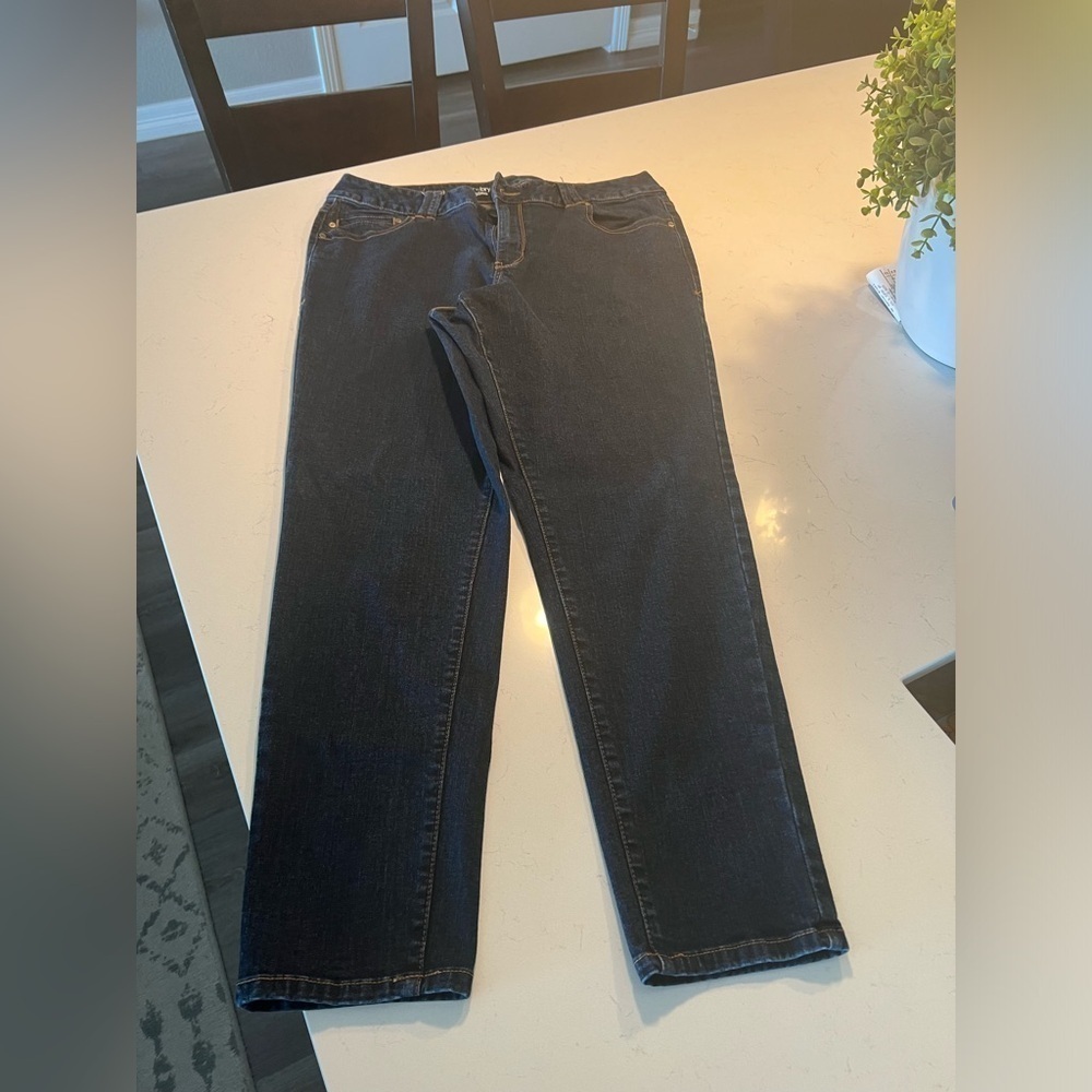 Lane Bryant Dark blue Genius Fit Jeggings size 18